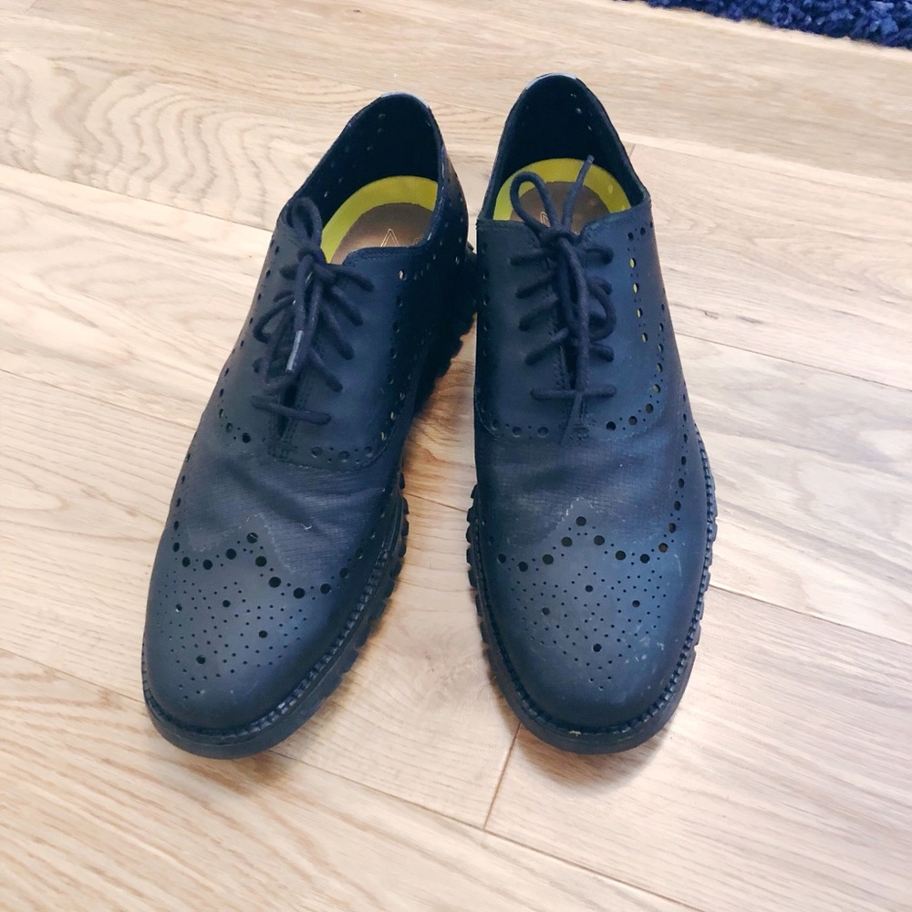 Cole Haan Zero Grand Dress Shoe Black